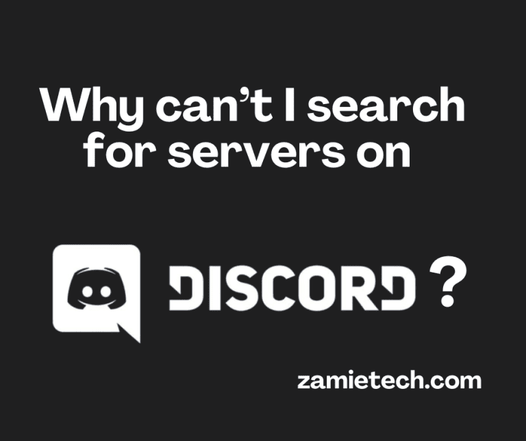 Why can’t I search for servers on Discord?