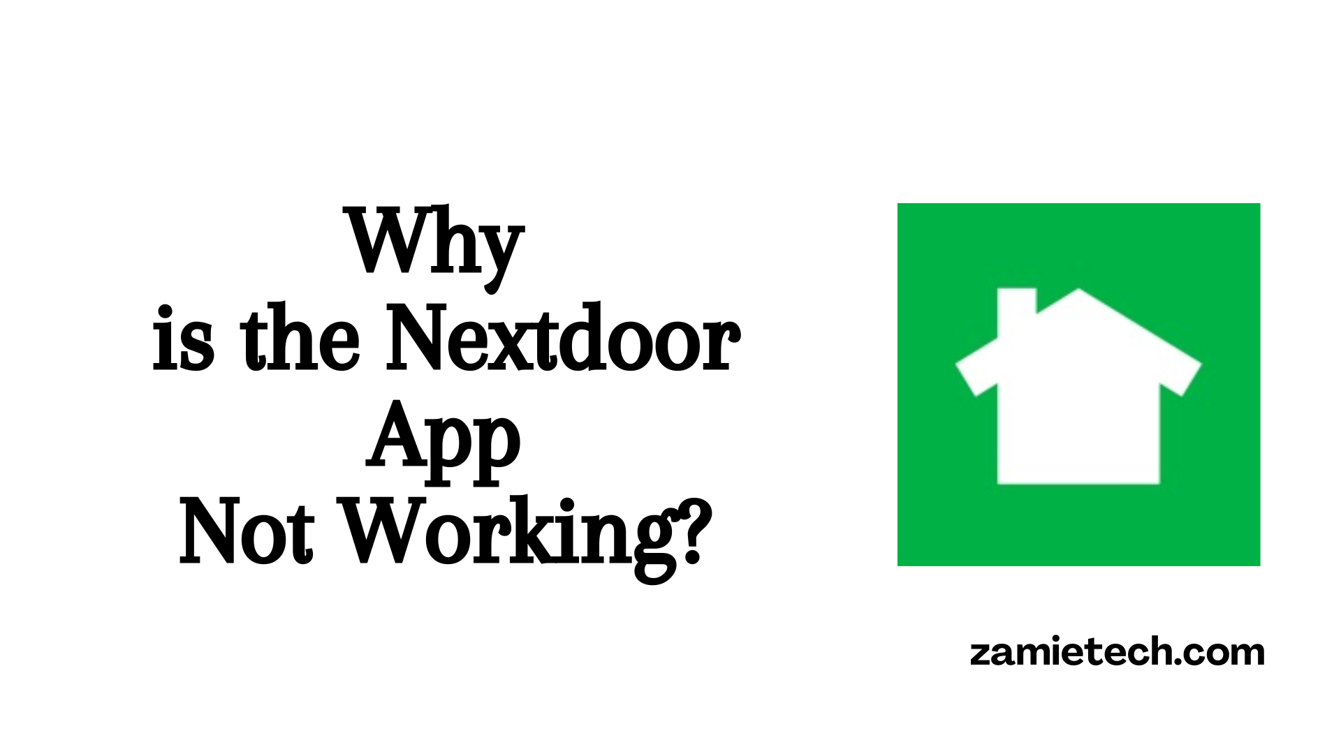 Fix: Nextdoor App Not Working